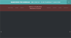 Desktop Screenshot of ericastarling.com